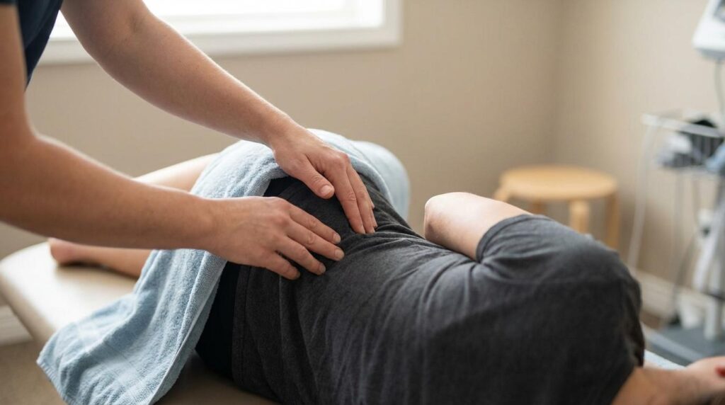 akut fysioterapeut tid