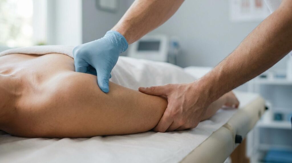 manuel behandling eller træning skuldersmerter